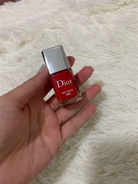 dior vernis red smile